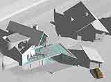 digital model of houses